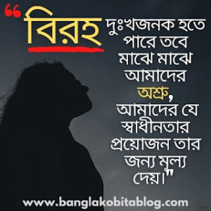 ২৫+ সেরা বিরহের উক্তি। Breakup And Separation Quotes In Bengali